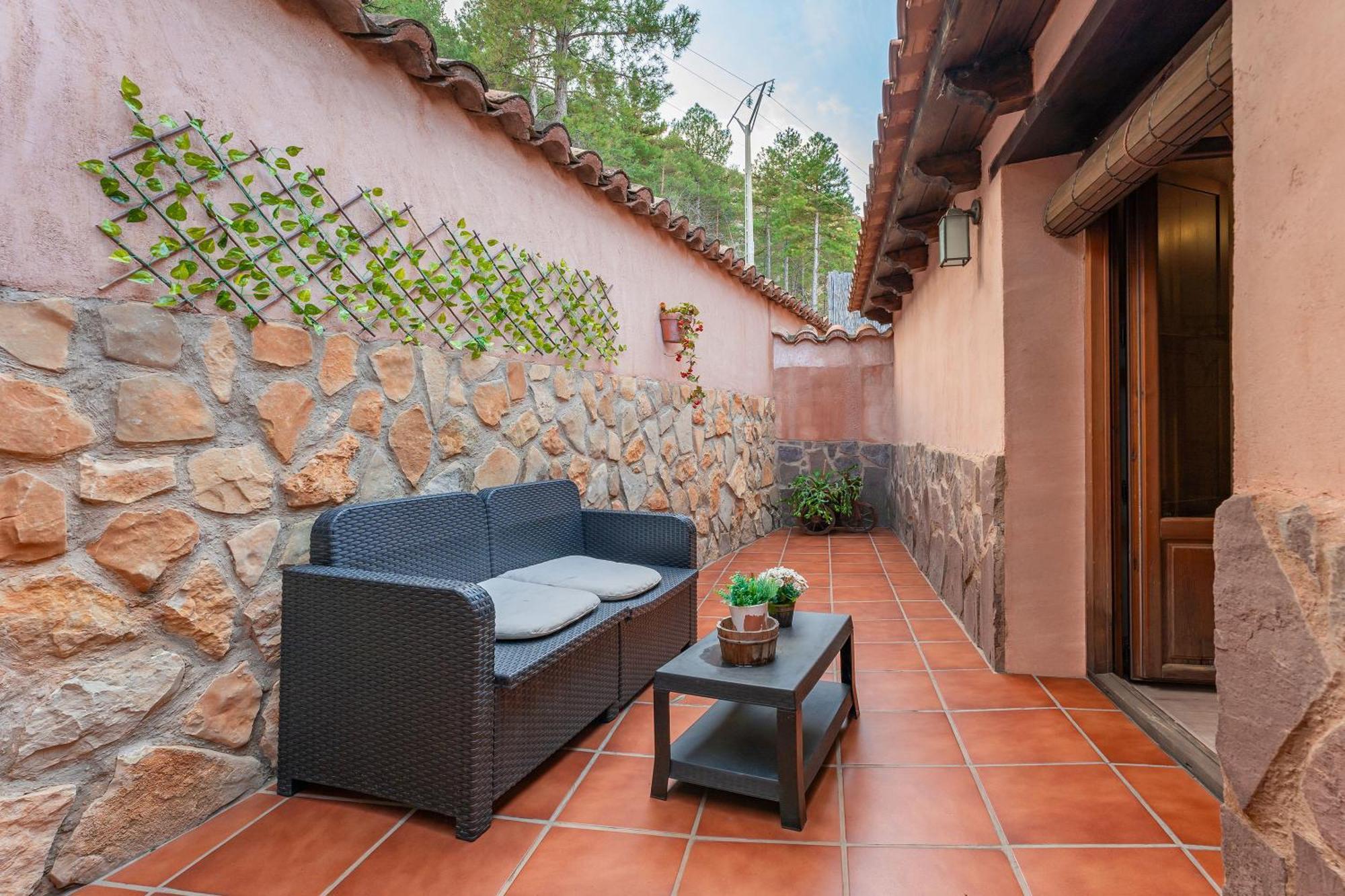 Hotel - Restaurante Prado Del Navazo Albarracín Dış mekan fotoğraf